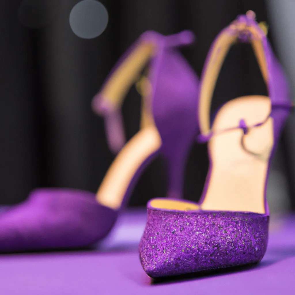 Jakie buty do fioletowej sukienki? Stylowe opcje