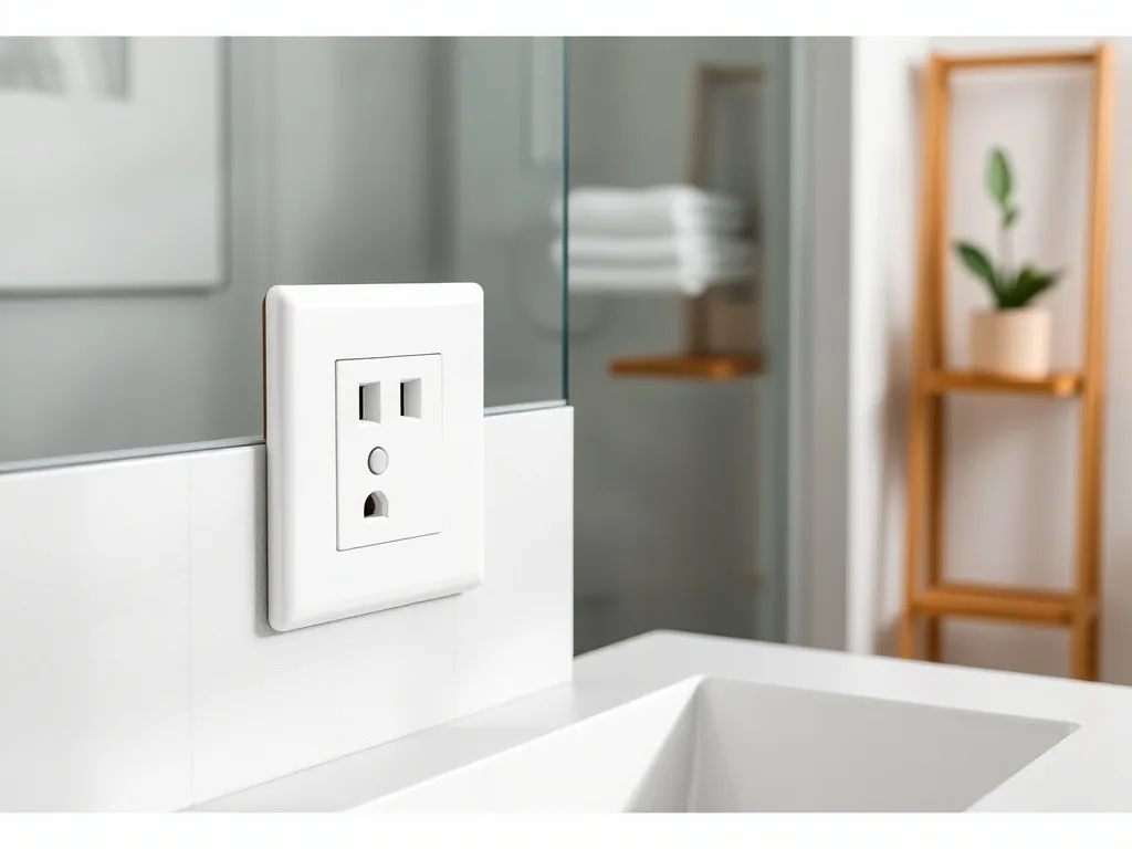 Na jakiej wysokości gniazdko w łazience?