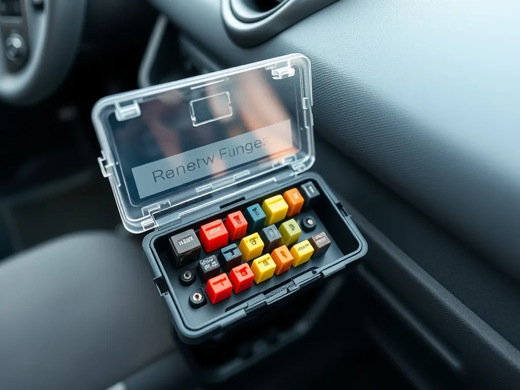 Renault Scenic 3 – bezpieczniki: opis