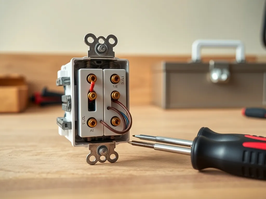 Jak podłączyć włącznik podwójny?