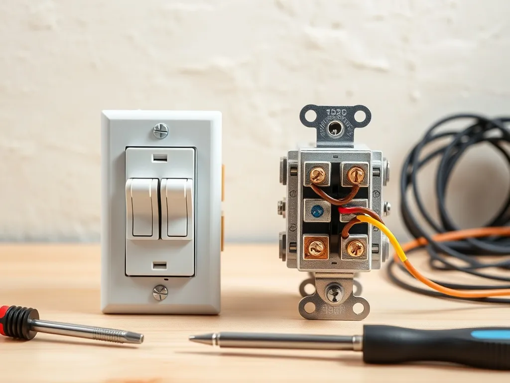 Włącznik schodowy a krzyżowy – różnice i jak podłączyć