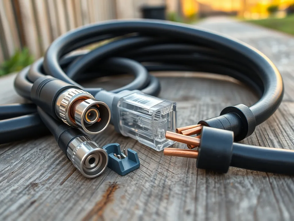 Jaki kabel do kamery zewnętrznej wybrać?