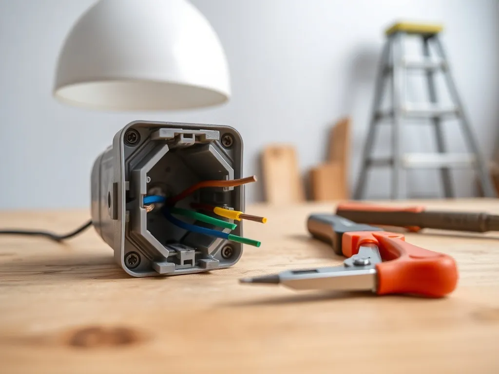 Kostka do lampy sufitowej – jak wymienić i podłączyć?