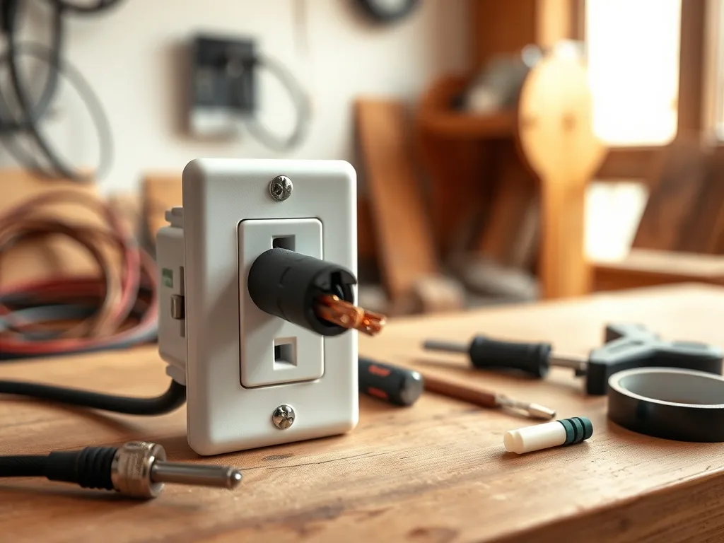 Podłączenie gniazdka i włącznika światła pod jeden kabel – jak zrobić?