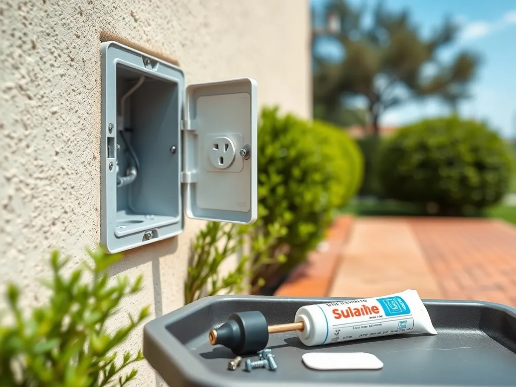 Jak zamontować gniazdko na elewacji?