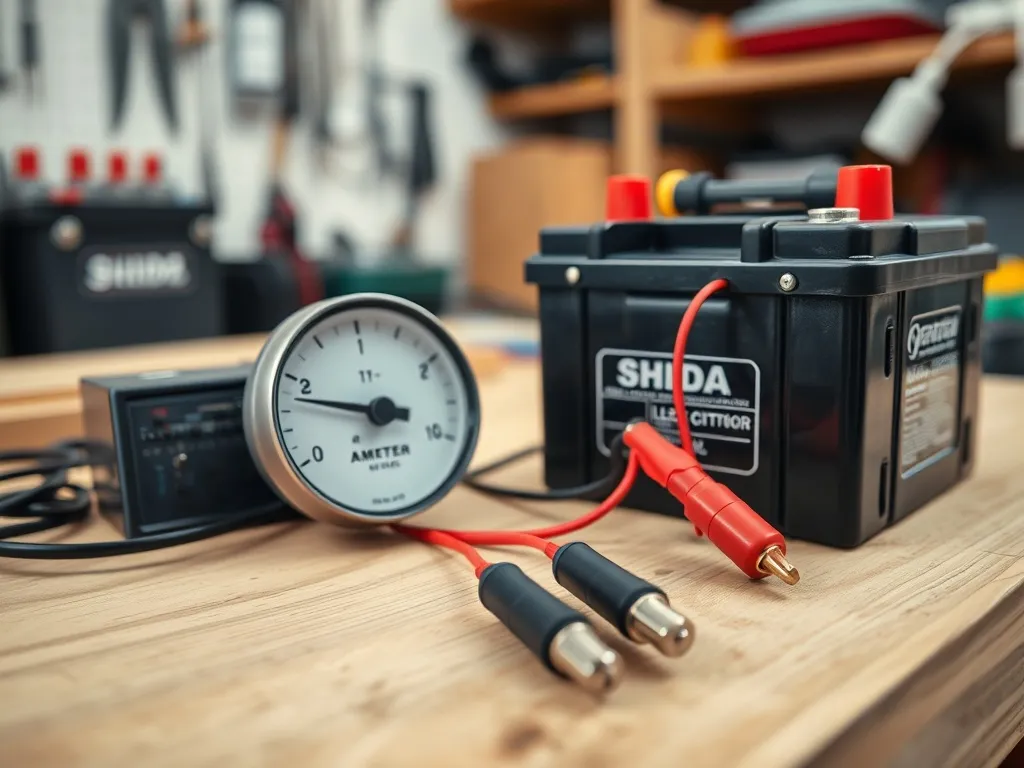 Jak podłączyć amperomierz do prostownika?