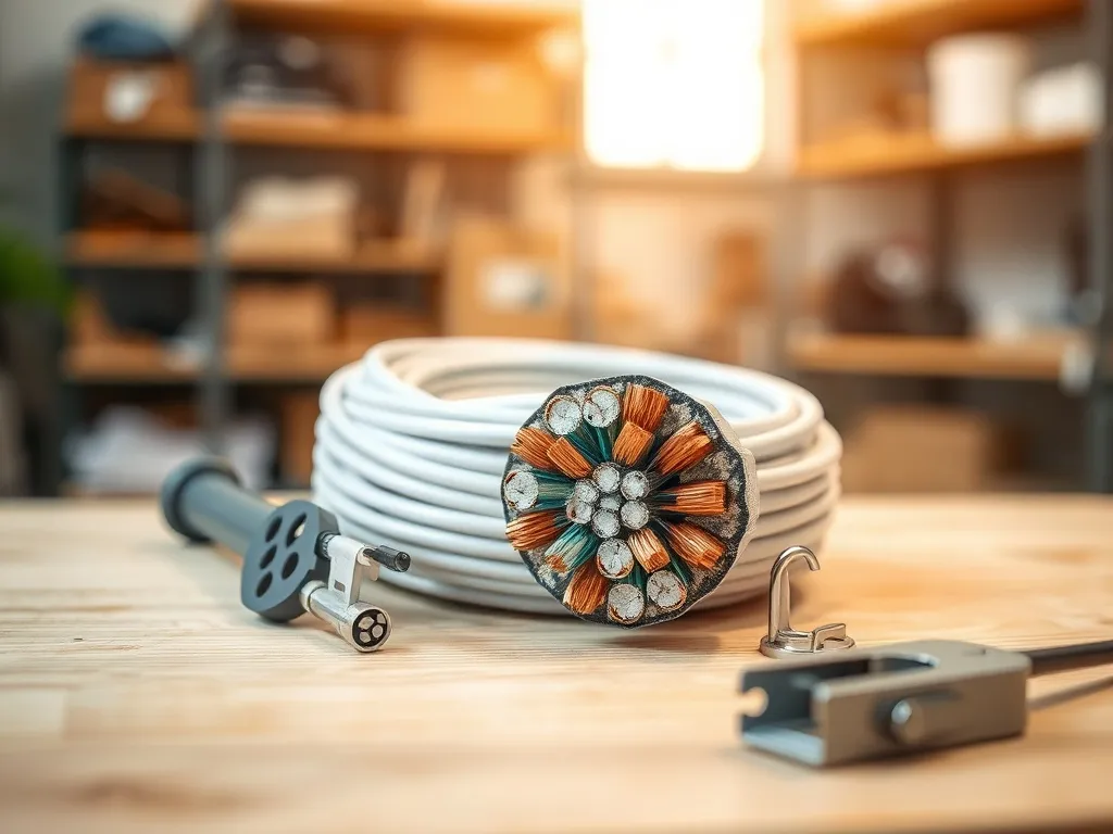 Jaki kabel do oświetlenia – przekrój, materiały, montaż